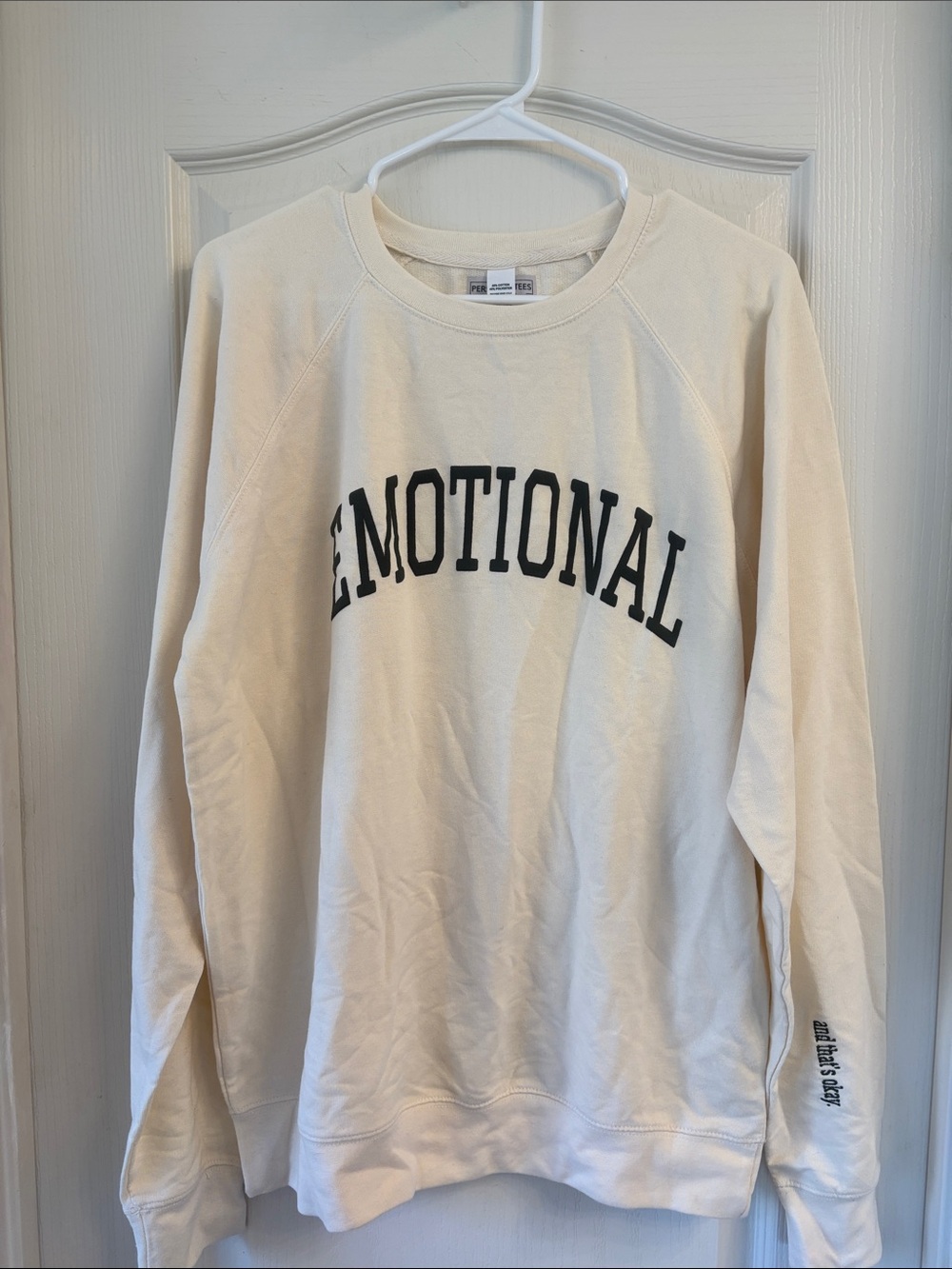 Emotional Crewneck Sweatshirt NWOT